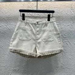 Bestseller Dior Shorts aus Leder im Monogramm-Stil