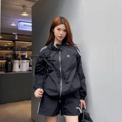 Premium Celine Shorts im schwarzen bestickten Stil