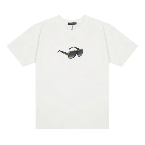 Bestseller: Kurzarm-Baumwolldruck von Louis Vuitton