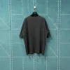 Bestseller Balenciaga Kurzarm-Kollektion mit rotem Baumwolldruck