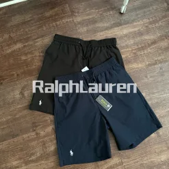 Premium Ralph Lauren Shorts Schwarz Atmungsaktiver Stil