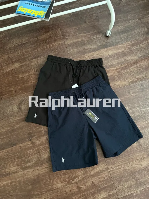 Premium Ralph Lauren Shorts Schwarz Atmungsaktiver Stil