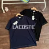 Luxus Lacoste Kurzarmhemd Schwarz Casual Kollektion