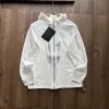 Premium Ami Coats Schwarz Nylon Atmungsaktiver Stil
