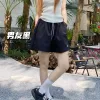 Premium Alo Shorts Navy Luxus