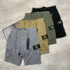 Bestseller Stone Island Shorts Khaki Baumwolle Atmungsaktiv Stil