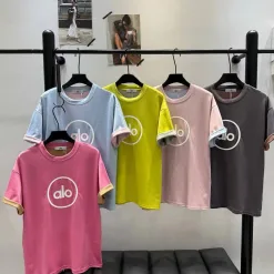 Premium Alo Kurzarm Print Luxus