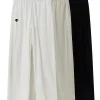 Bestseller Descente Wide-Leg-Hose aus weißer Baumwolle, Casual-Kollektion
