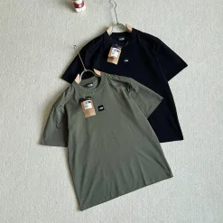 Premium Qualität The North Face Kurzarm Schwarz Baumwolle Urban Collection