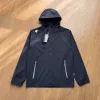 Premium Descente Jacken Schwarz Nylon Atmungsaktiver Stil