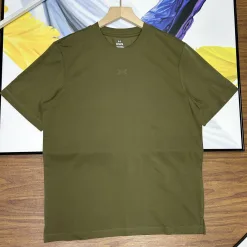 Premium Under Armour Kurzarmshirt aus weißer Baumwolle, klassische Kollektion