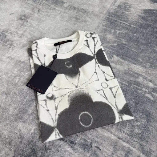 Hochwertiger Louis Vuitton Kurzarm-Printstil