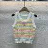Hochwertige Chanel-Weste im Strickstil