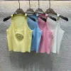 Bestseller Diesel Weste Gelbe Strick-Logo-Kollektion