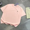 Luxus Ralph Lauren Kurzarm Schwarz Klassischer Stil