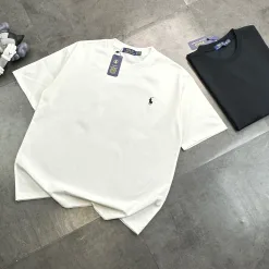 Premium Qualität Ralph Lauren Kurzarm Schwarz Klassischer Luxus