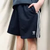 Bestseller Balenciaga Shorts Schwarz bestickt Stil