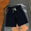 Luxus-Shorts von Gucci aus blauer Baumwolle mit Stickereien