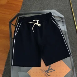 Luxus-Shorts von Gucci aus blauer Baumwolle mit Stickereien