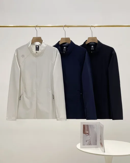 Premium Qualität Descente Mäntel Schwarz Klassisch Luxus