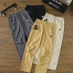 Premium Qualität Descente Hose Schwarz Casual Luxury