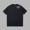 Hochwertiges Louis Vuitton Kurzarm-Logo-Shirt aus schwarzer Baumwolle