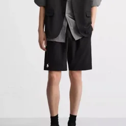 Luxuriöse Ralph Lauren Shorts in Schwarz, atmungsaktiver Stil