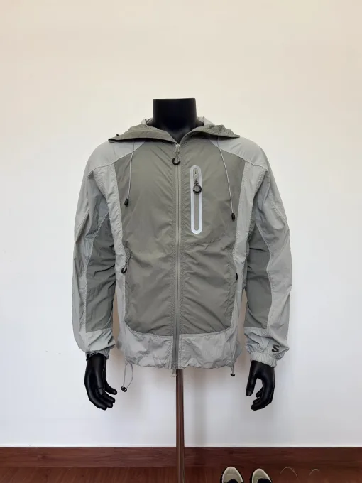Hochwertige Salomon Jacken Blau Atmungsaktive Kollektion