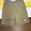 Bestseller Fila Shorts Schwarze Nylon-Logo-Kollektion