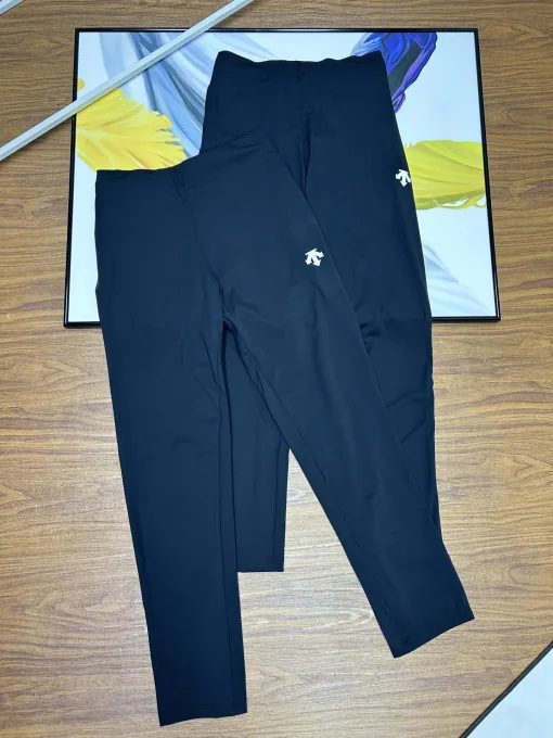 Hochwertige Descente Hose Schwarz Casual Luxury