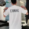 Premium Dior Kurzarm Schwarz Casual Style