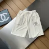 Hochwertige Loewe Shorts im schwarzen Logo-Stil