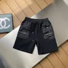 Luxus Prada Shorts Schwarzes Nylon Logo Luxus