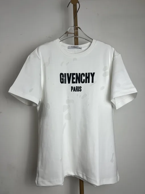 Bestseller: Givenchy Kurzarm-Kollektion mit weißem Baumwolldruck