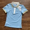 Premium Lacoste Kurzarmhemd Sky Knit Striped Style
