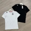 Premium Descente Kurzarmhemden Weiße Baumwolle Logo Kollektion