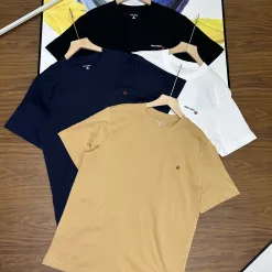 Premium Lululemon Kurzarm Weiß Baumwolle Logo Luxus
