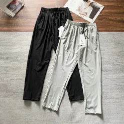 Luxushose von Lululemon in schwarzem Nylon-Print-Stil