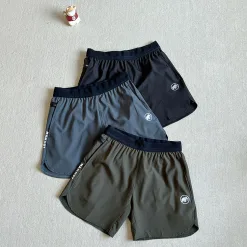 Luxus Mammut Shorts Schwarz Atmungsaktiv Luxus