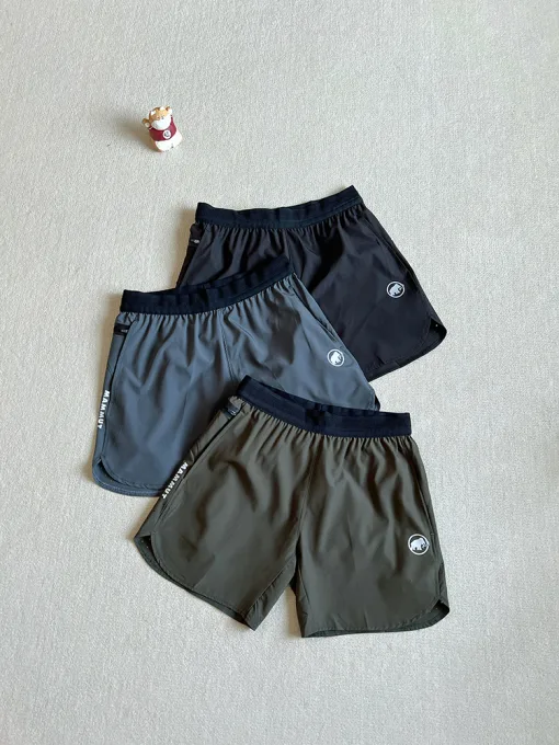 Luxus Mammut Shorts Schwarz Atmungsaktiv Luxus