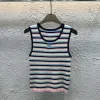 Bestseller Chanel Weste Strick gestreift Stil