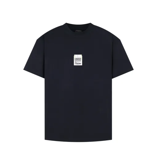 Premium Balenciaga Kurzarm-Jersey im Vintage-Stil