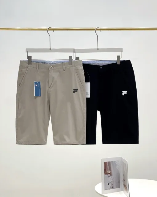 Premium Fila Shorts Schwarz Lässiger Luxus