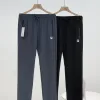 Luxuriöse Freizeithose von Fila aus schwarzer Seide, Casual Collection