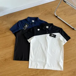 Bestseller Descente Kurzarmhemden Blau Atmungsaktiver Stil