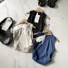 Premium Lululemon Ärmelloses weißes Nylon Lässiger Luxus