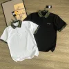 Hochwertige Fendi-Kollektion mit kurzen Ärmeln und Stickereien aus weißer Baumwolle