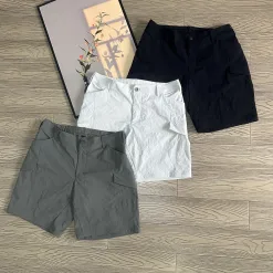 Premium Lululemon Shorts Schwarze Spandex Classic Kollektion