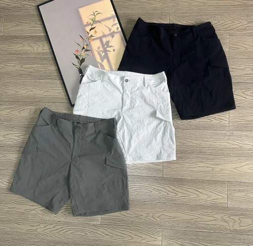 Premium Lululemon Shorts Schwarze Spandex Classic Kollektion