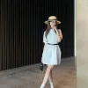 Hochwertiges Dior-Hemd in weißem besticktem Stil
